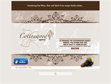Tablet Screenshot of cottonwoodagency.com